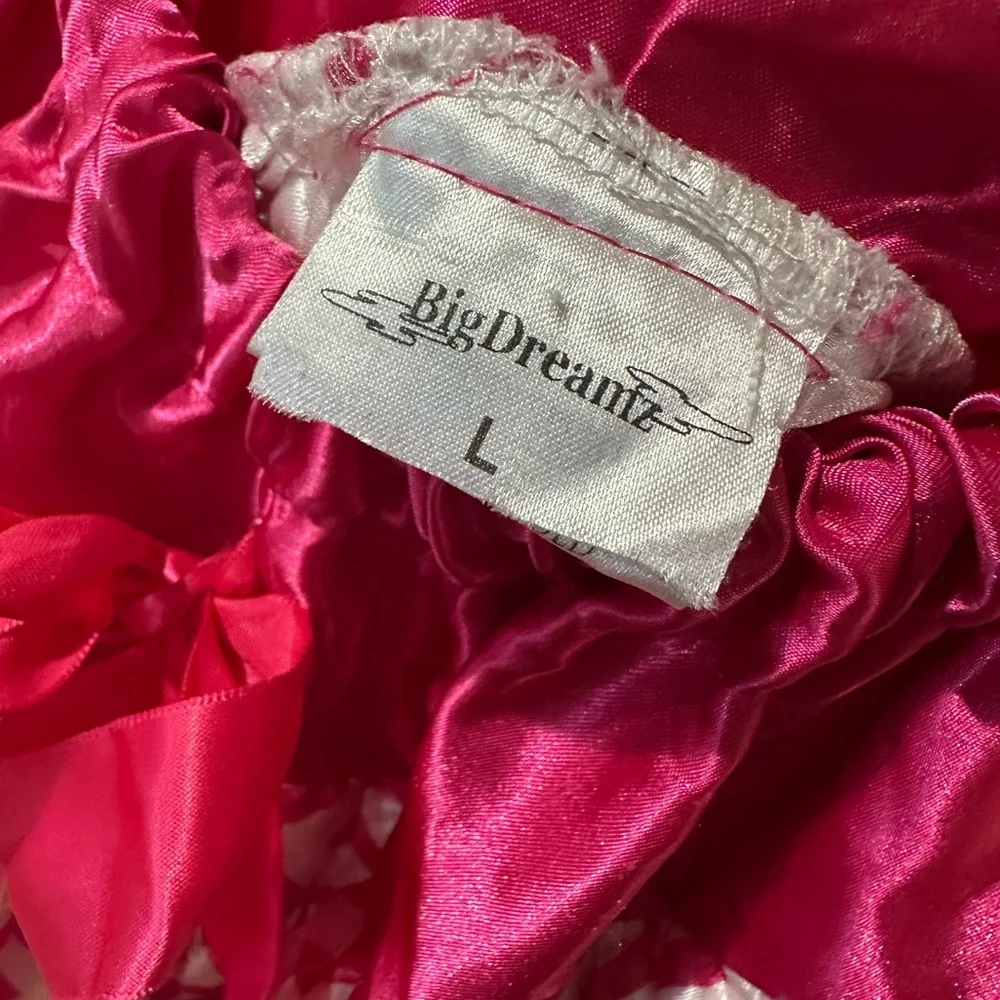 BigDreamz. Pink Chevron Skirt